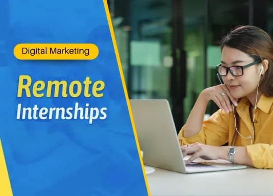 Digital Marketing Internship Remote