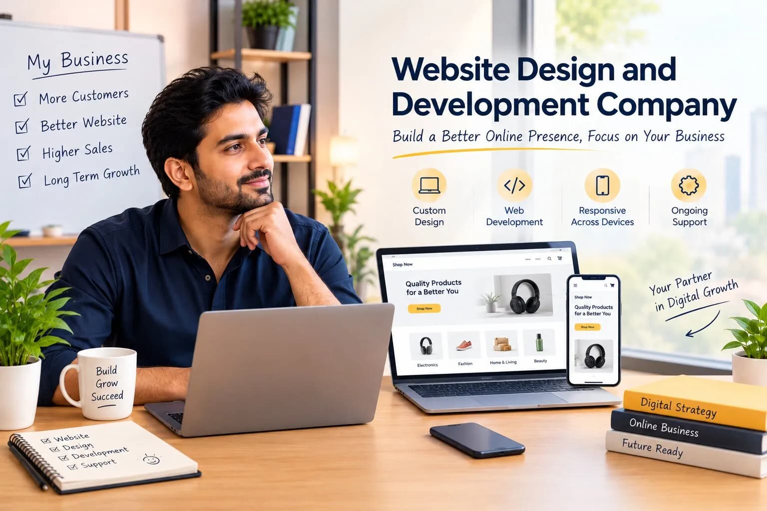 Website Design and Development Company: Should You Outsource It