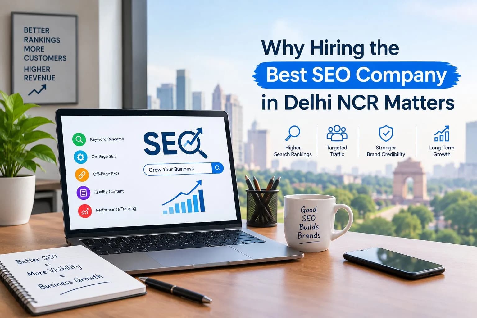Why Hiring the Best SEO Company in Delhi NCR Matters